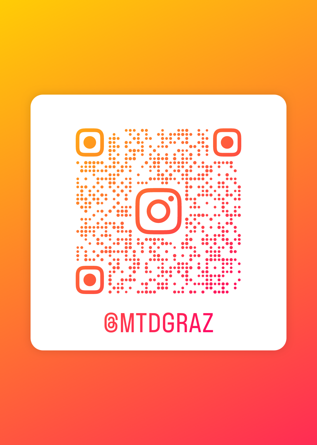 QR-Code für Instagram mtdgraz