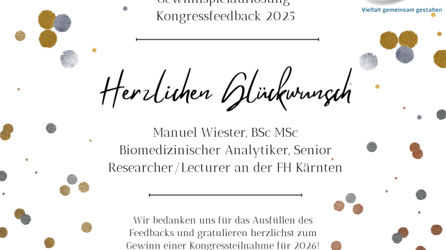 Gewinner Kongressfeedback