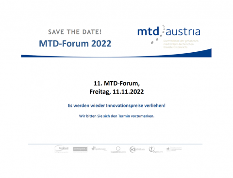 Save the Date: MTD Forum 2022