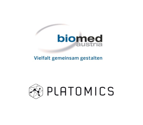 Biomed und Platomics Logos